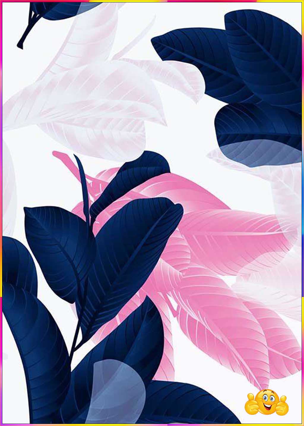 cute leaves wallpaper