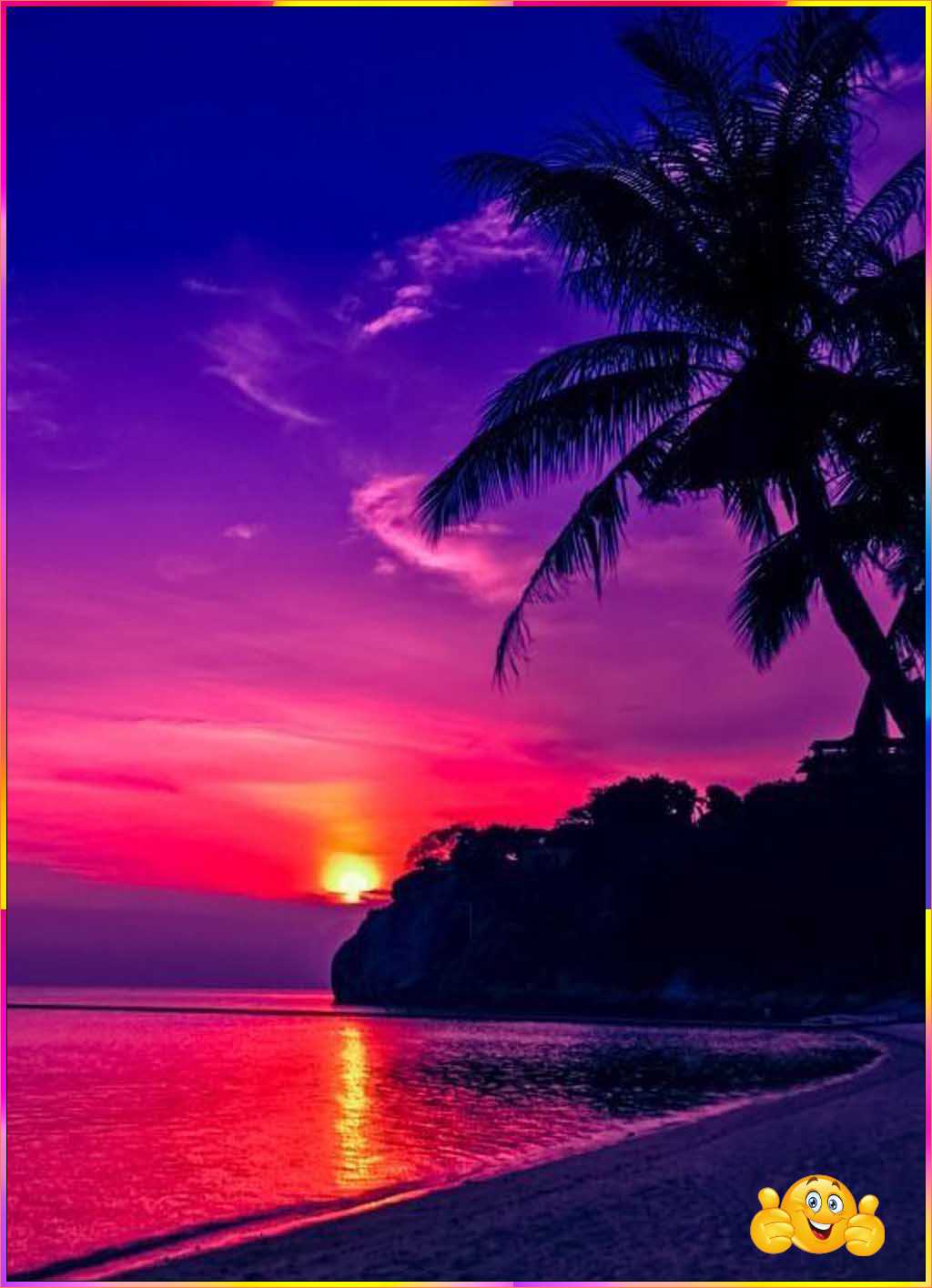 cute sunset wallpaper