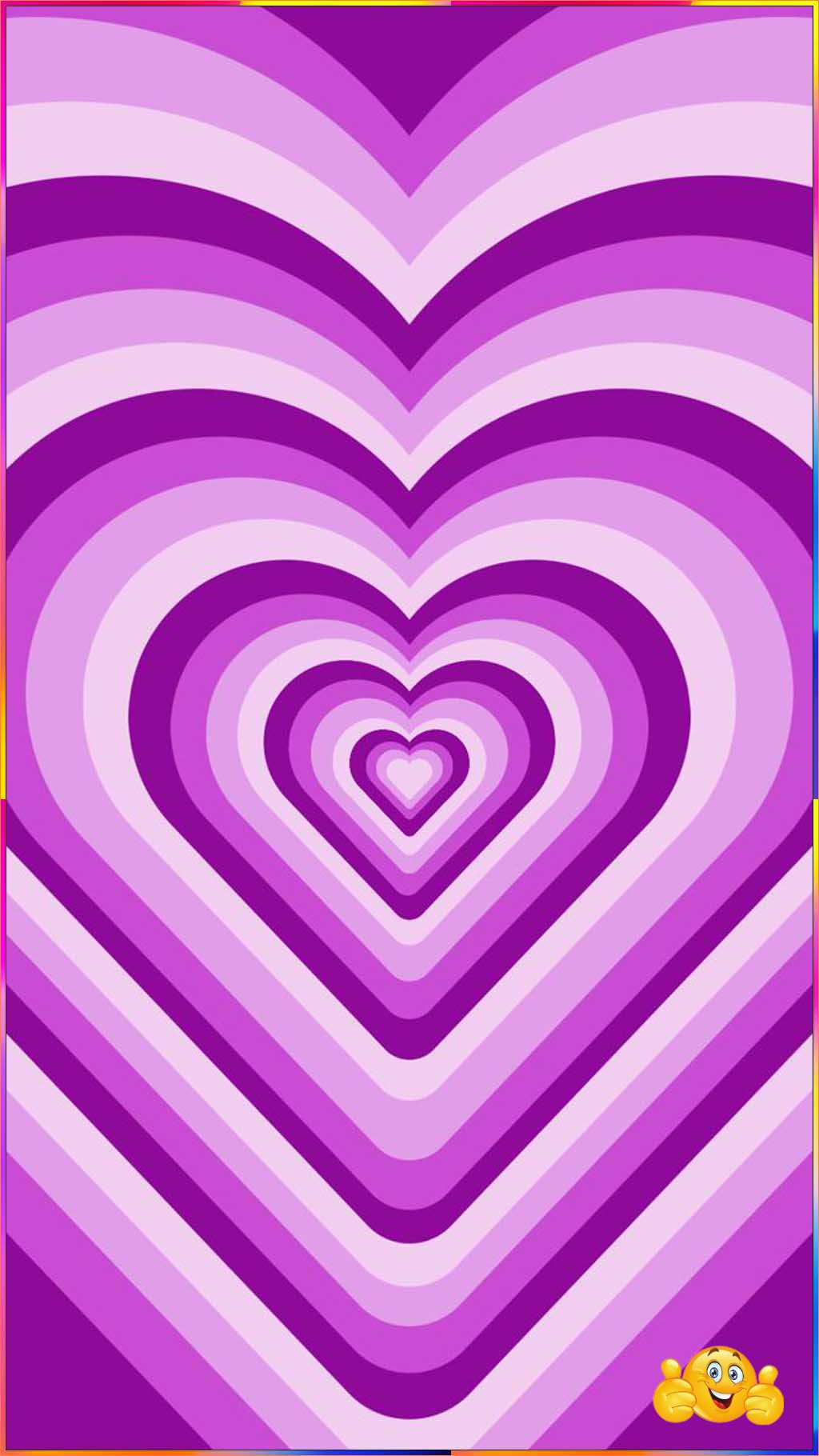 cute purple heart preppy wallpapers