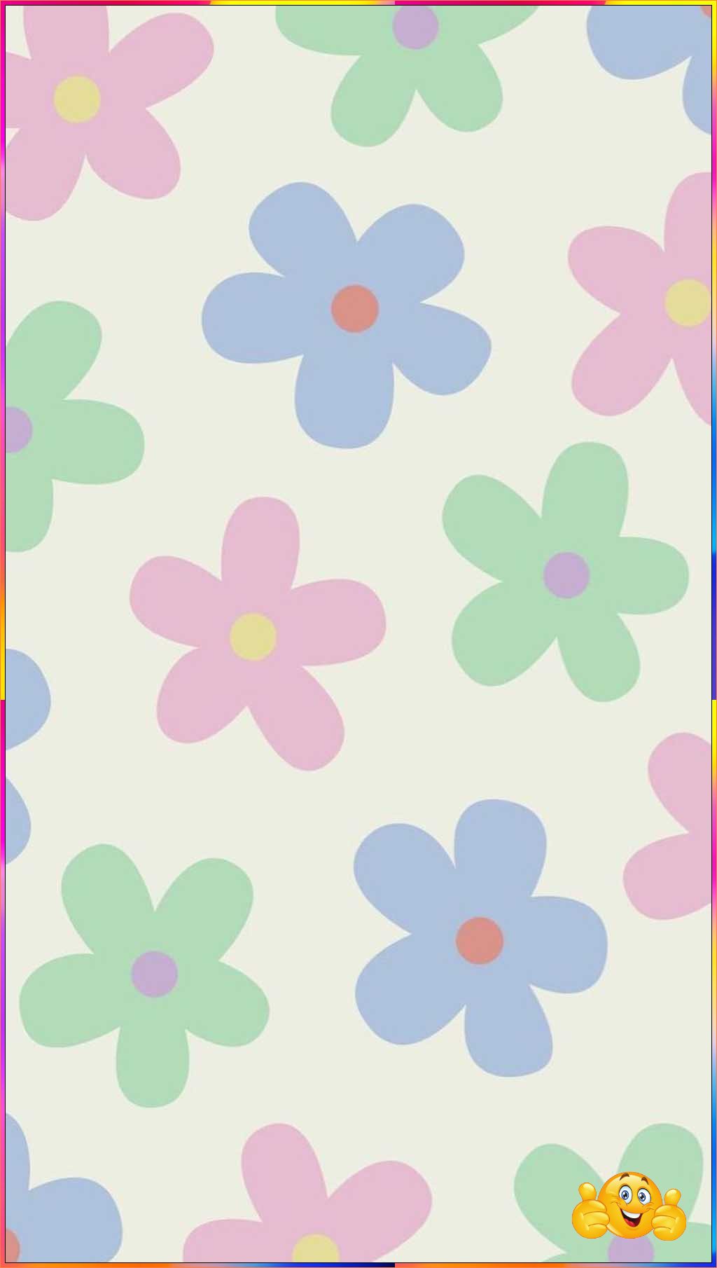 cute simple flower wallpaper