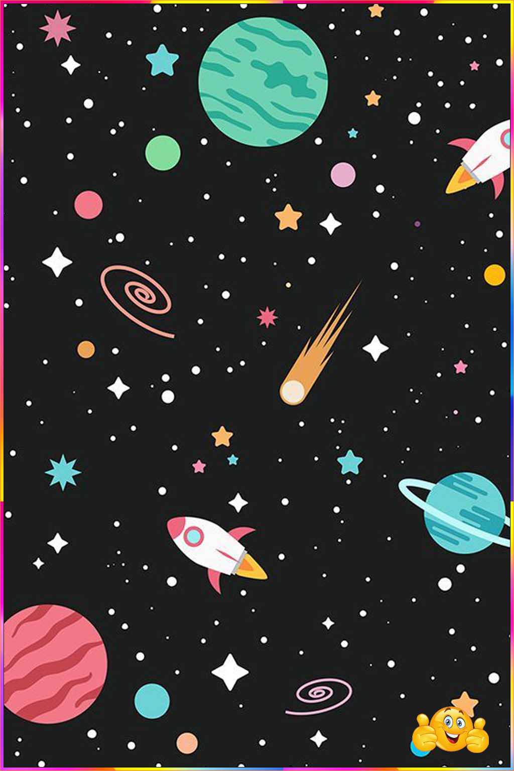 cute galaxy wallpaper