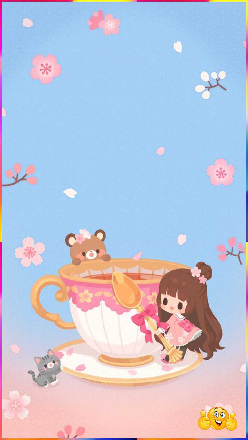 cute cartoon wallpaper hd