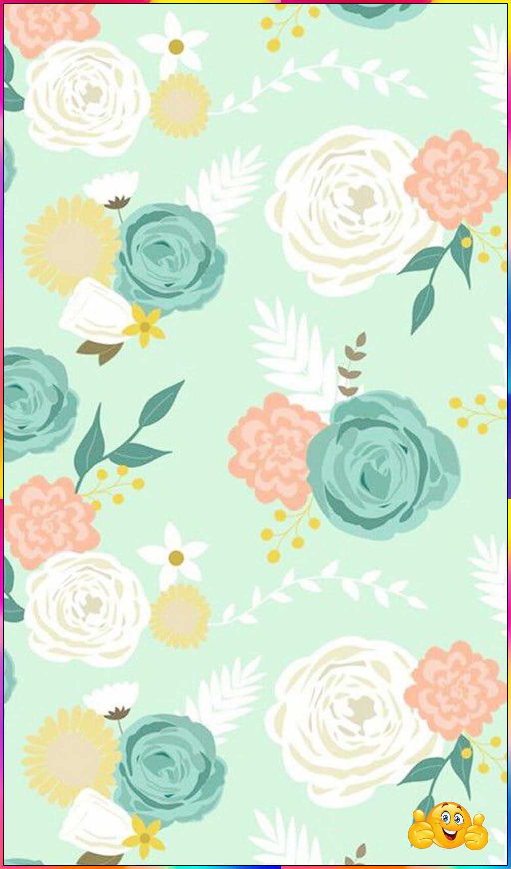 a cute flower wallpaper