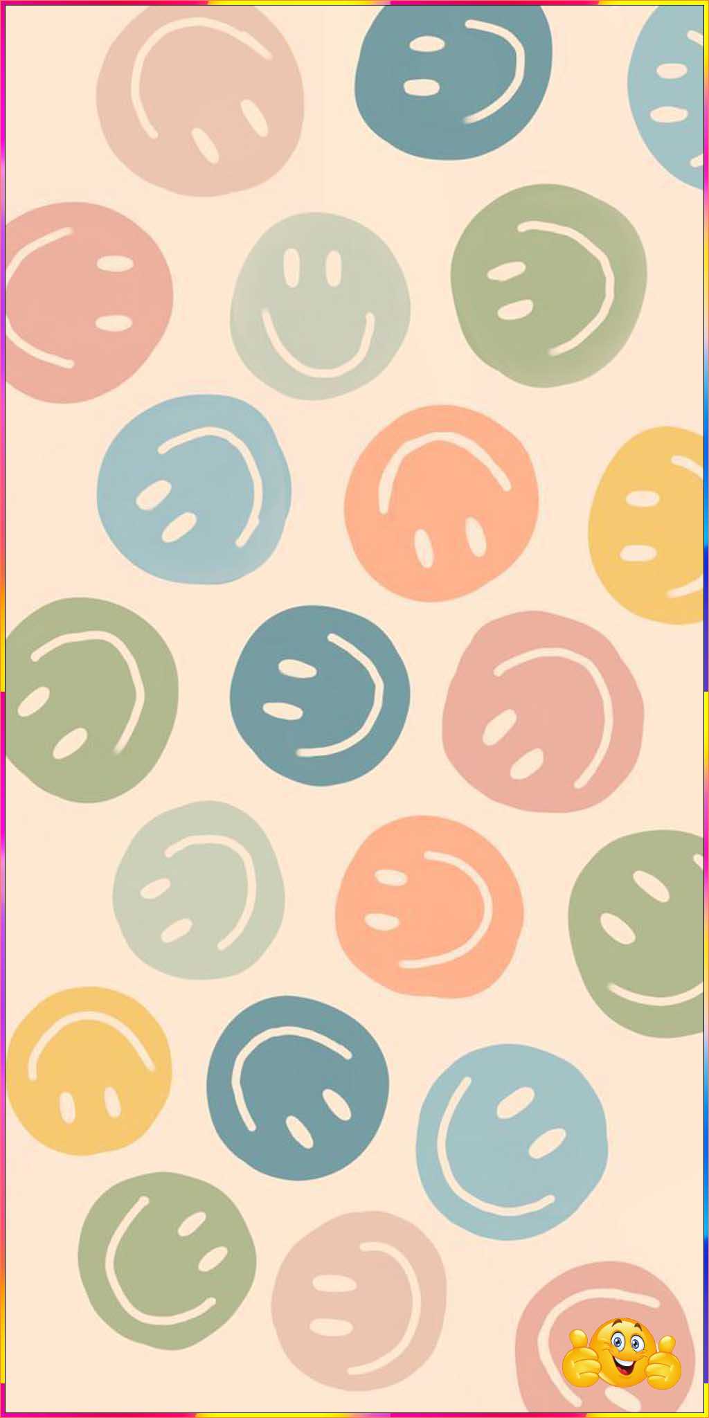 cute smiley face wallpaper