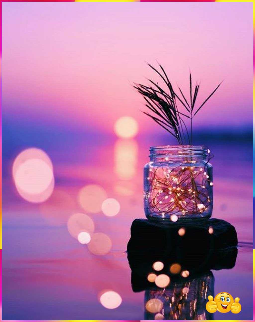 cute evening light wallpaper