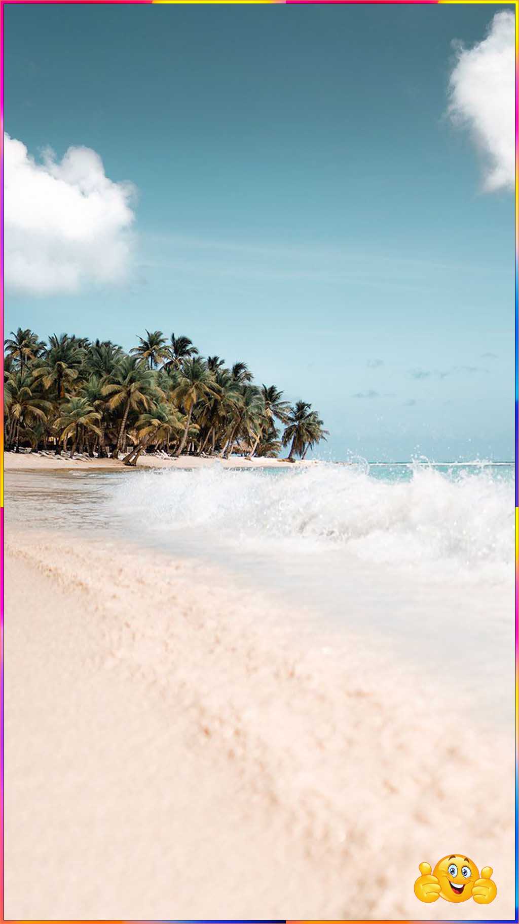 cute beach wallpaper