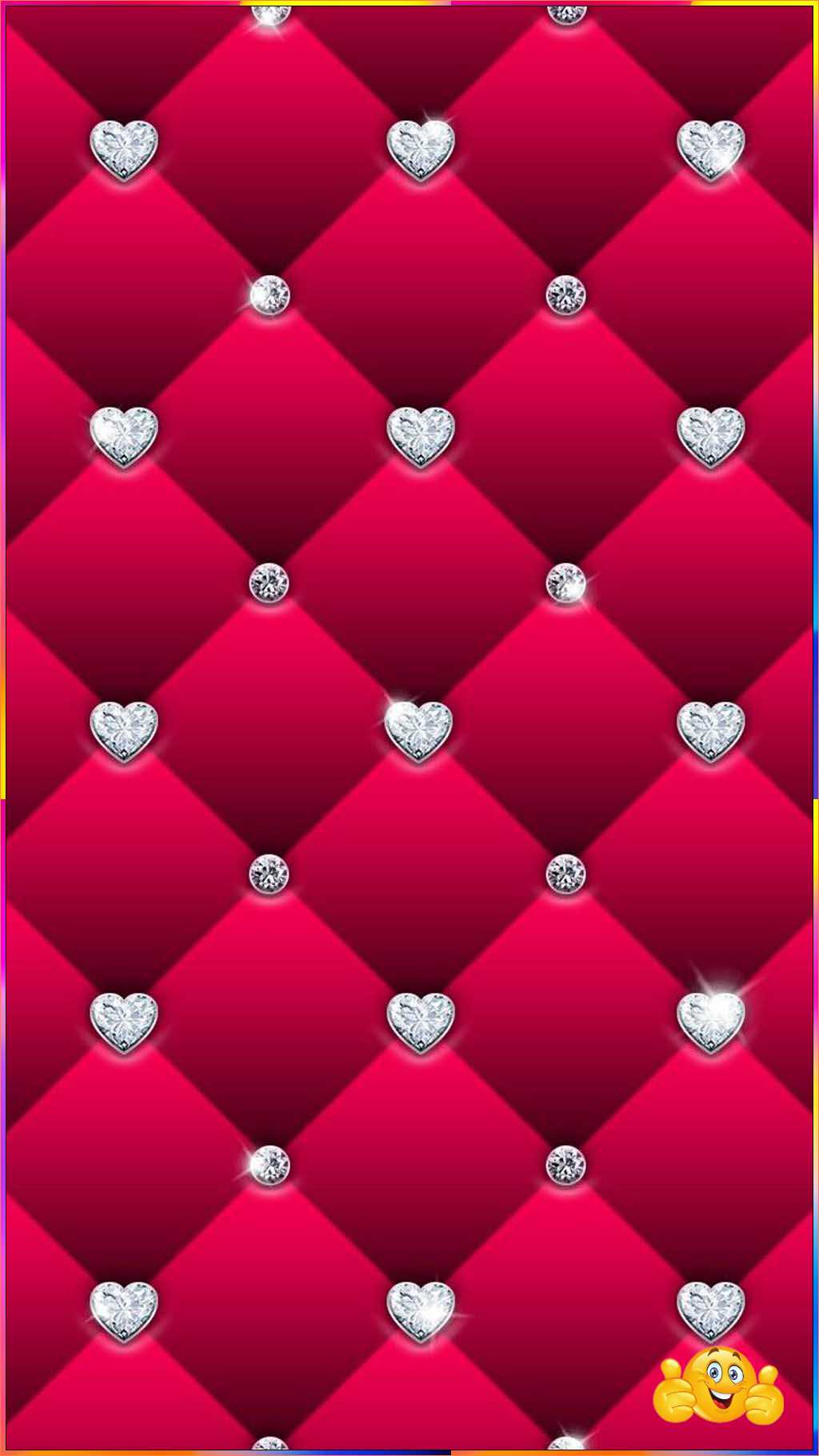 cute heart diamond wallpaper