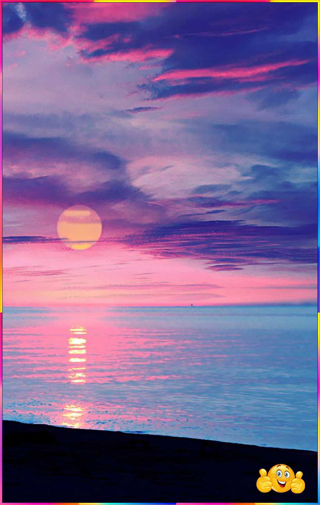 cute evening wallpaper