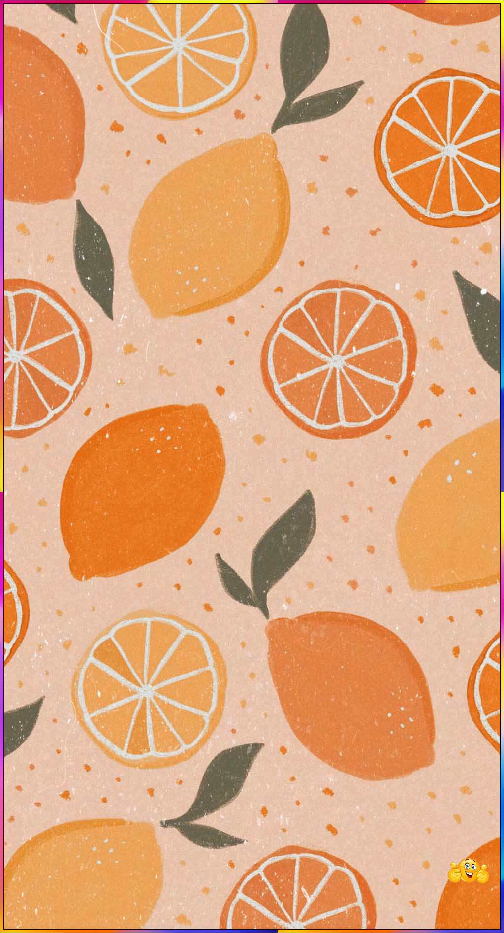 cute lemon wallpaper