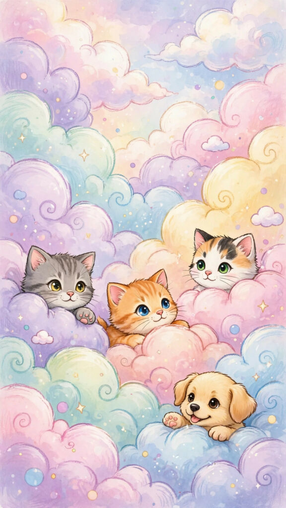 Tiny animal phone wallpaper