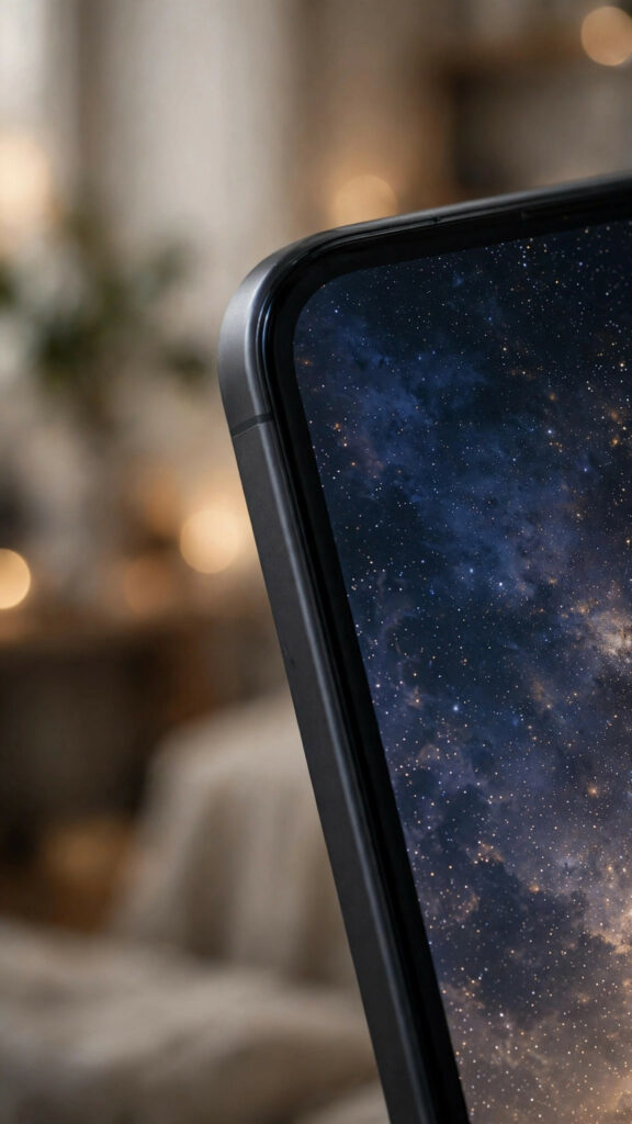 Choosing Set as Wallpaper Pair