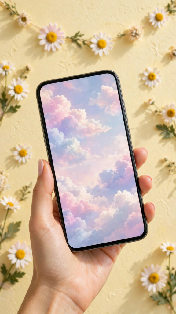 Customising the Home Screen wallpaper