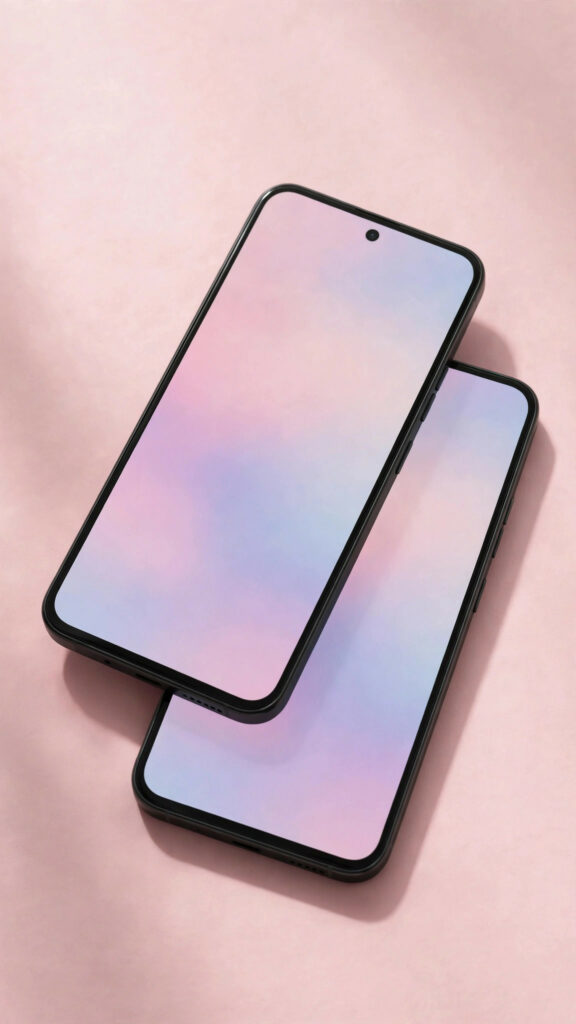 Selecting a downloaded wallpaper image