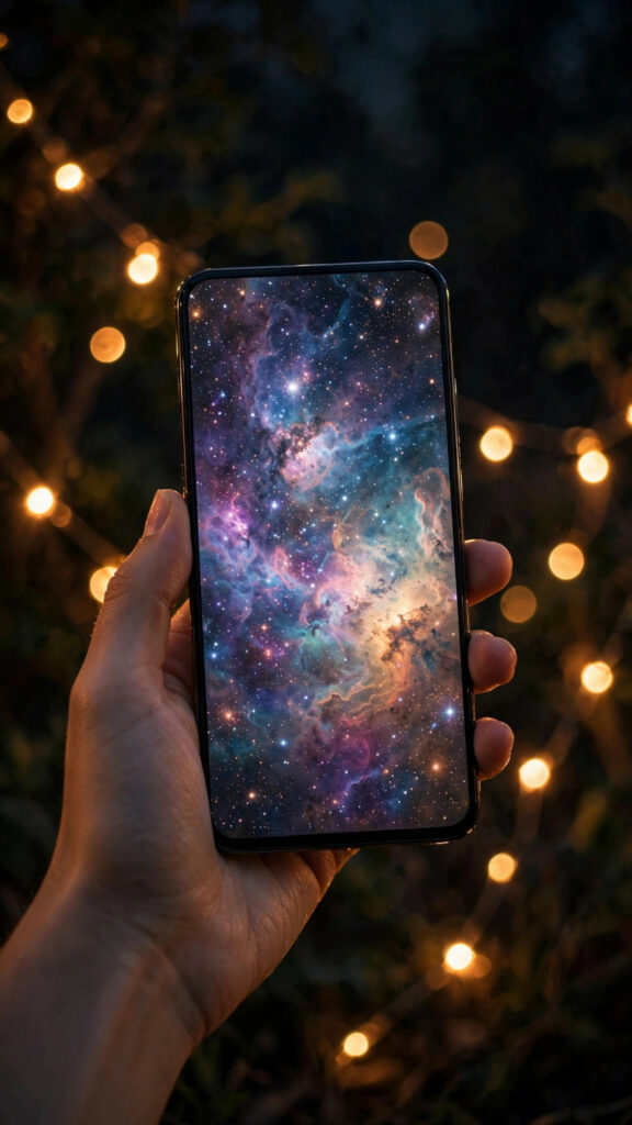High resolution wallpaper on iPhone