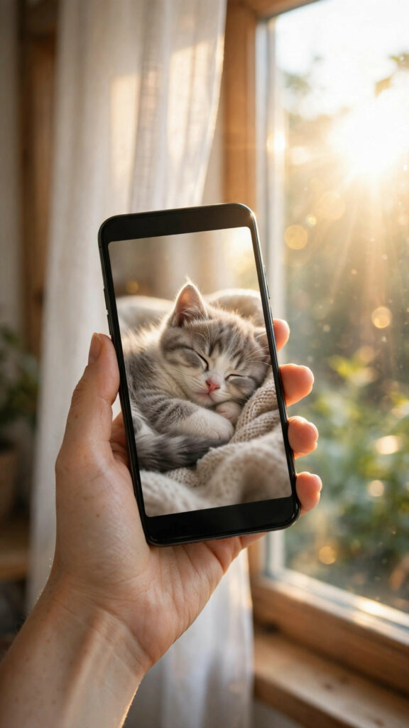 Perfectly fitted iPhone wallpaper