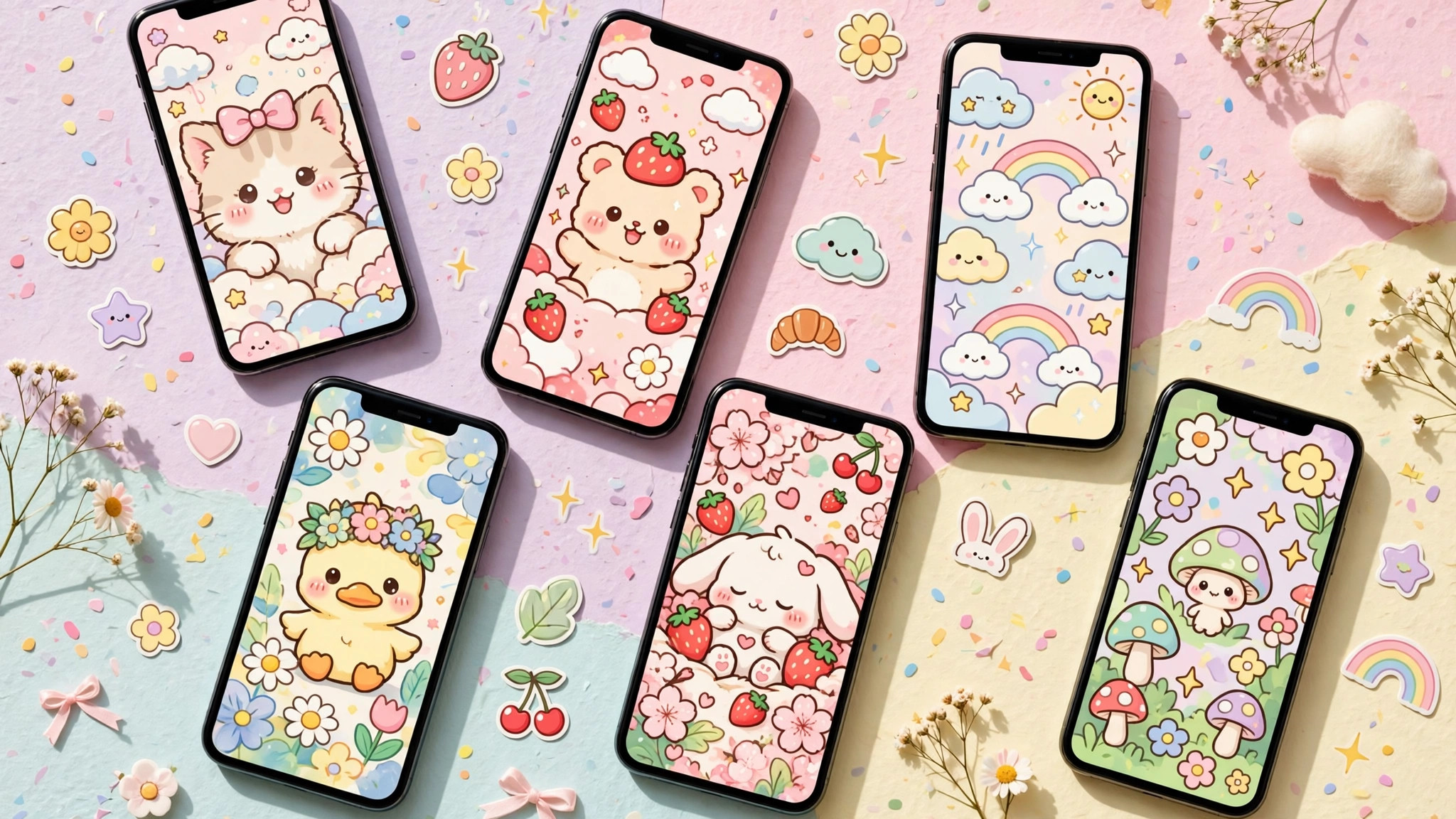 Fresh wallpapers made for your phone