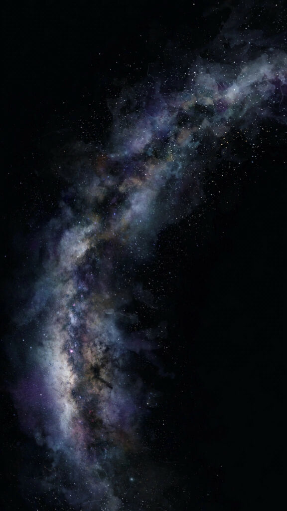Timeless galaxy swirl phone wallpaper