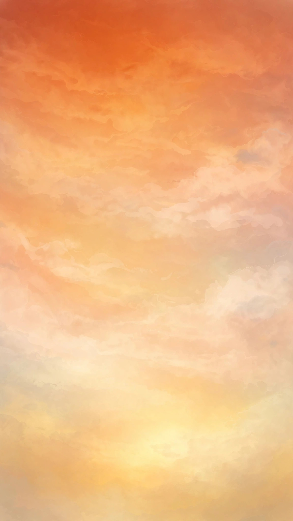 Cotton-candy pink gradient wallpaper