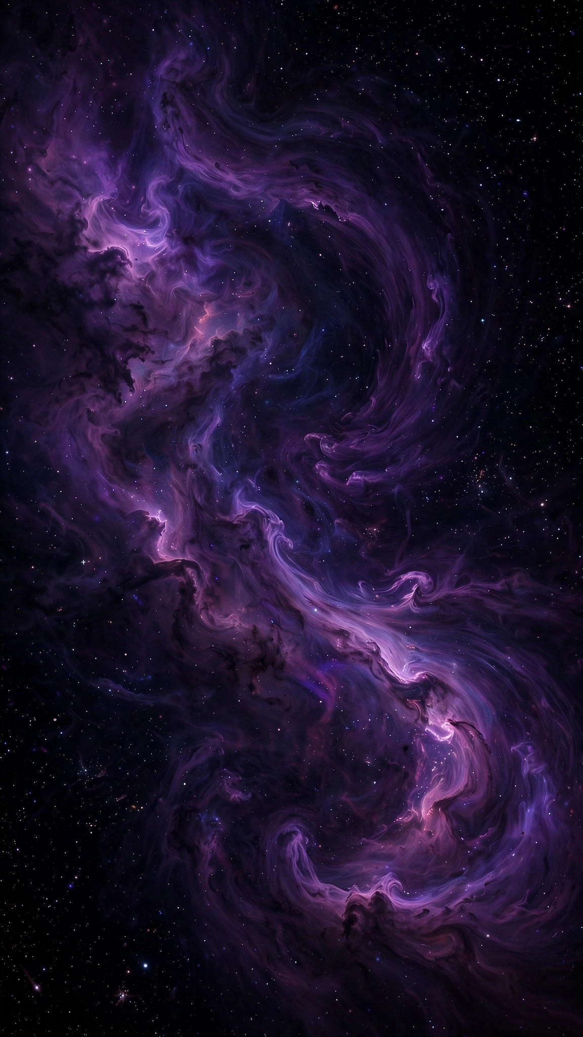 Dark moody wallpaper with subtle glowing details