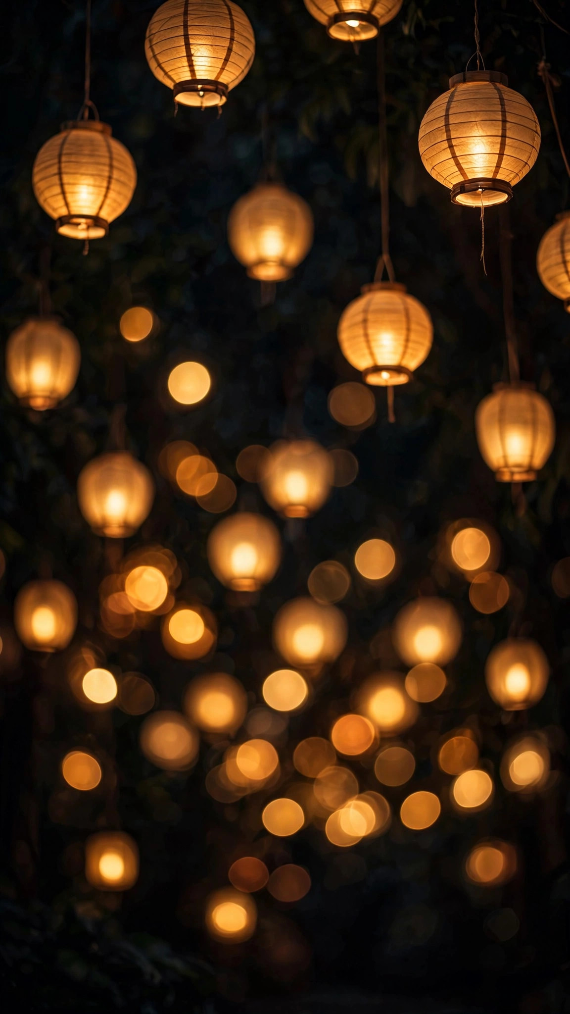 Elegant dark wallpaper for night mode