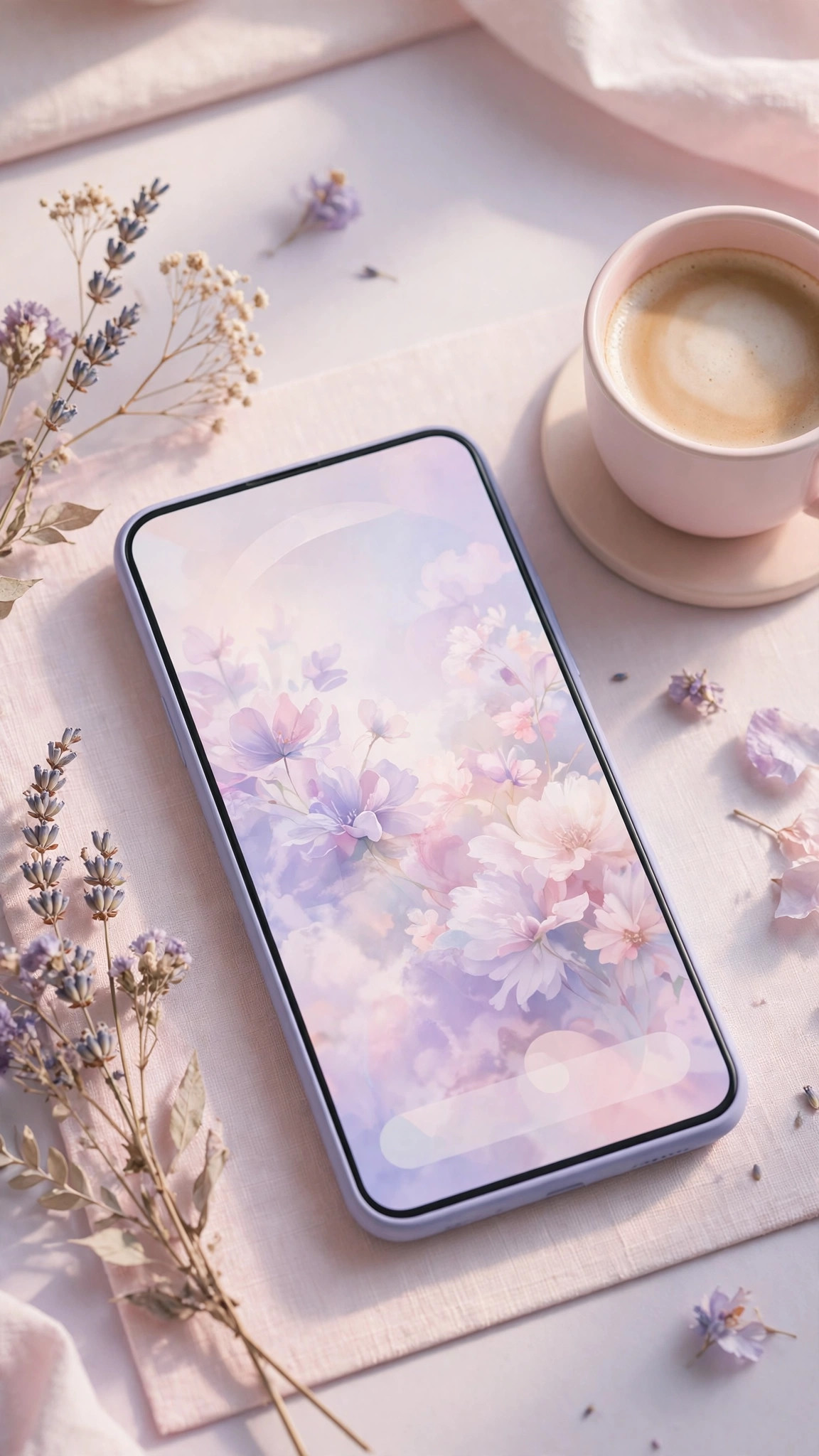 Picking a wallpaper and adjusting the crop on Android