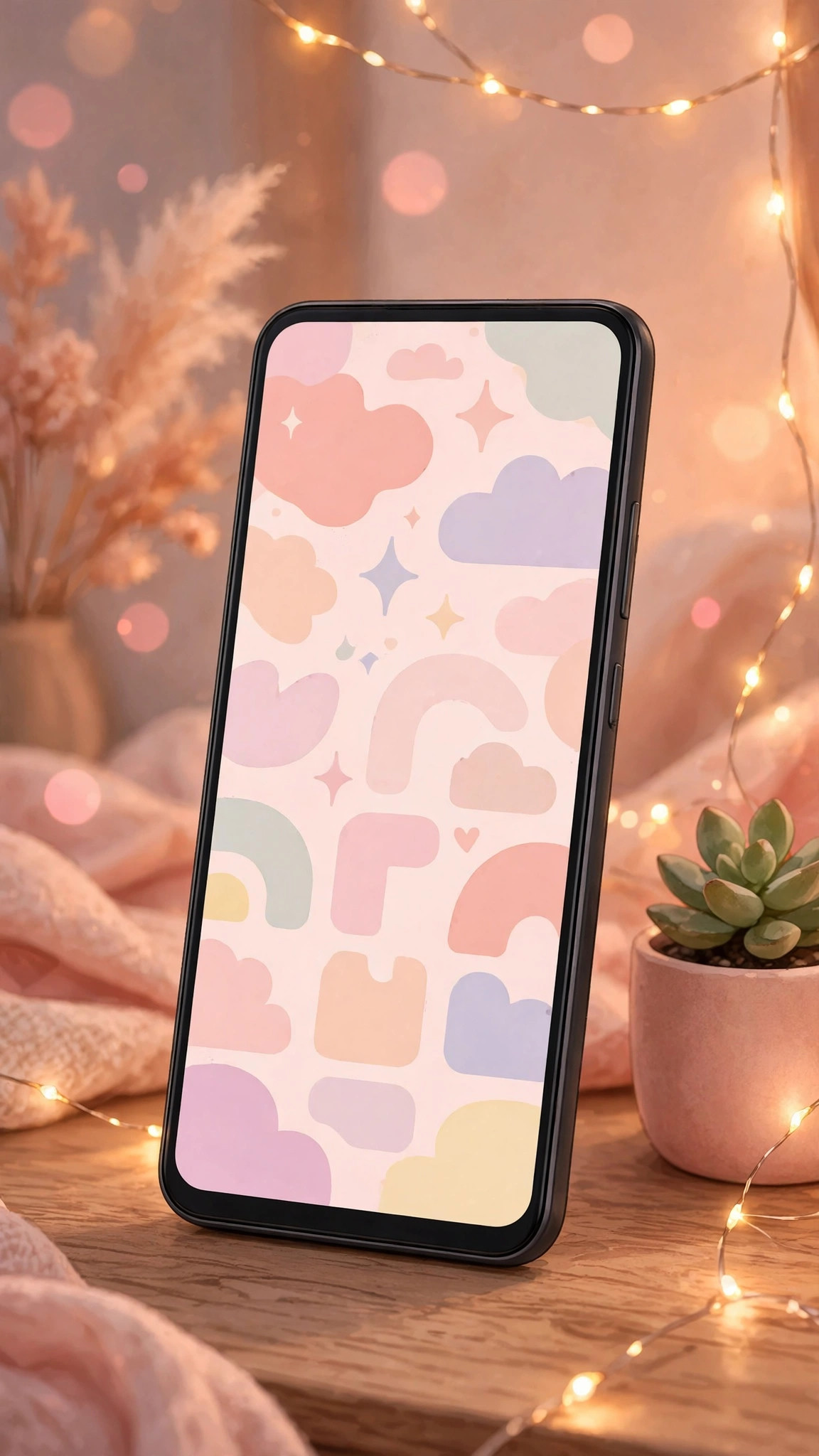 Choosing Home screen, Lock screen, or both on Android