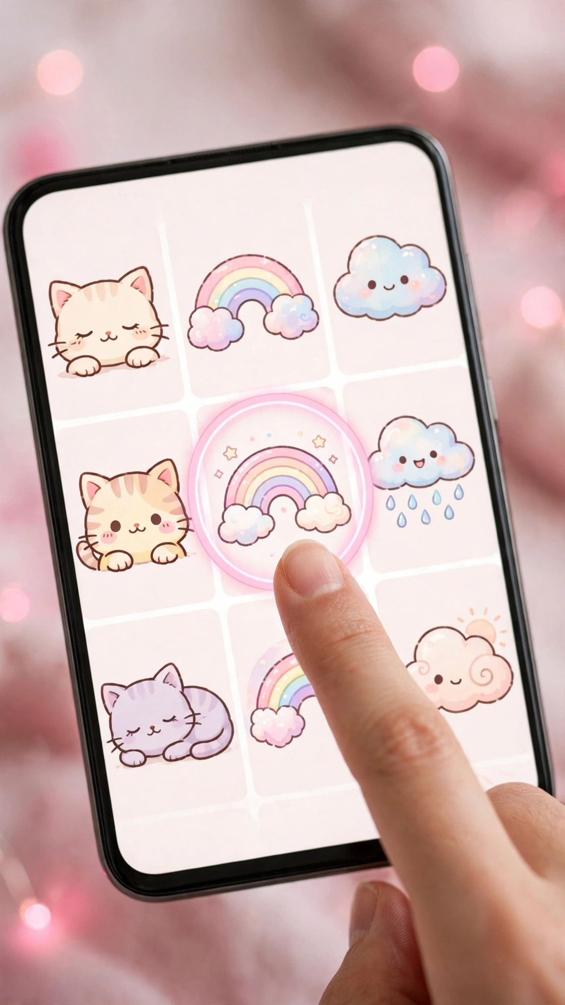Selecting Set as wallpaper in the Gallery app