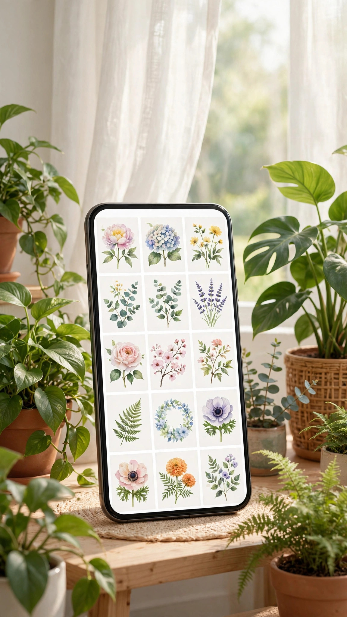 New wallpaper applied from the Gallery app