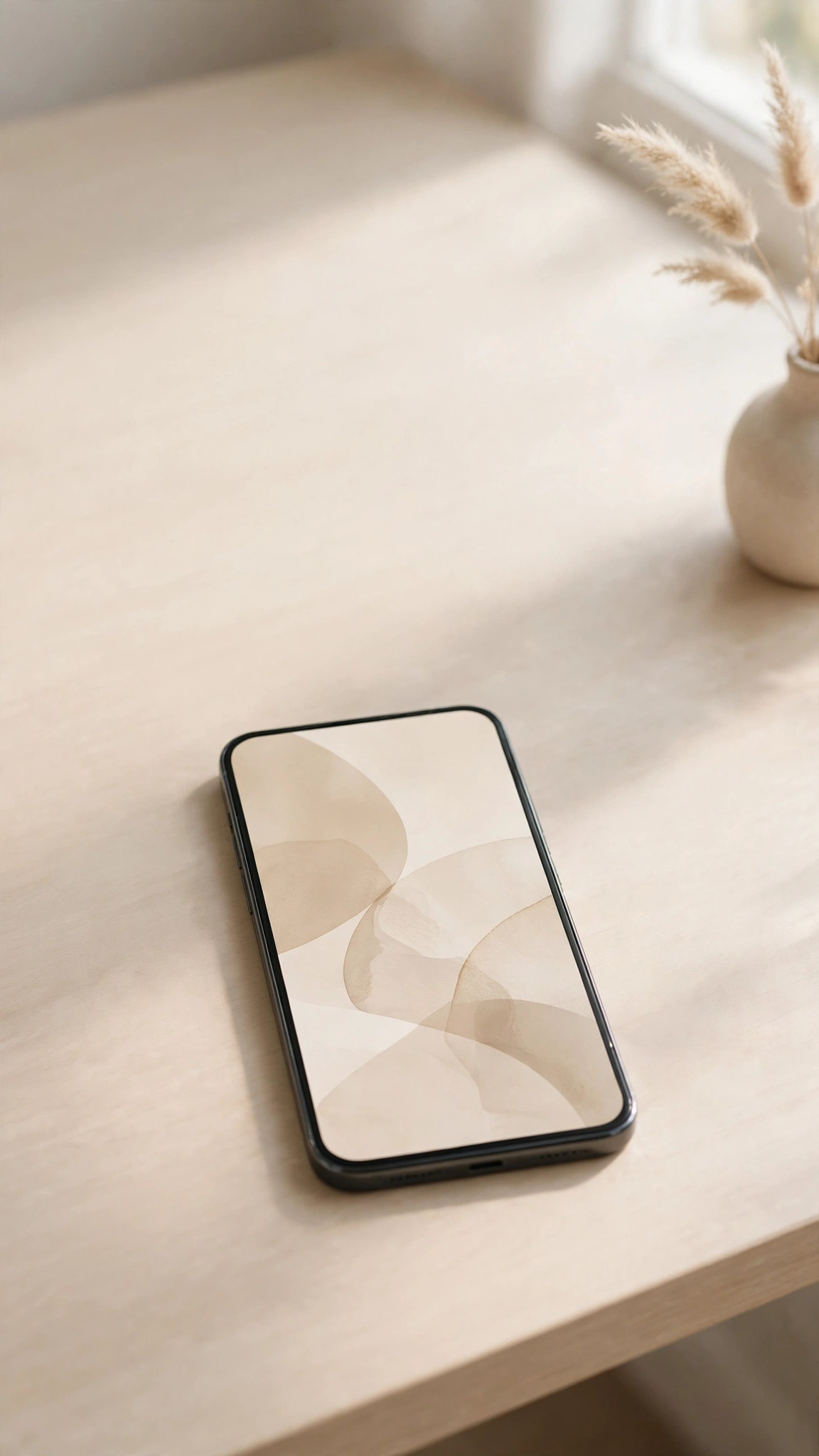 Gradient wallpaper keeping app icons readable