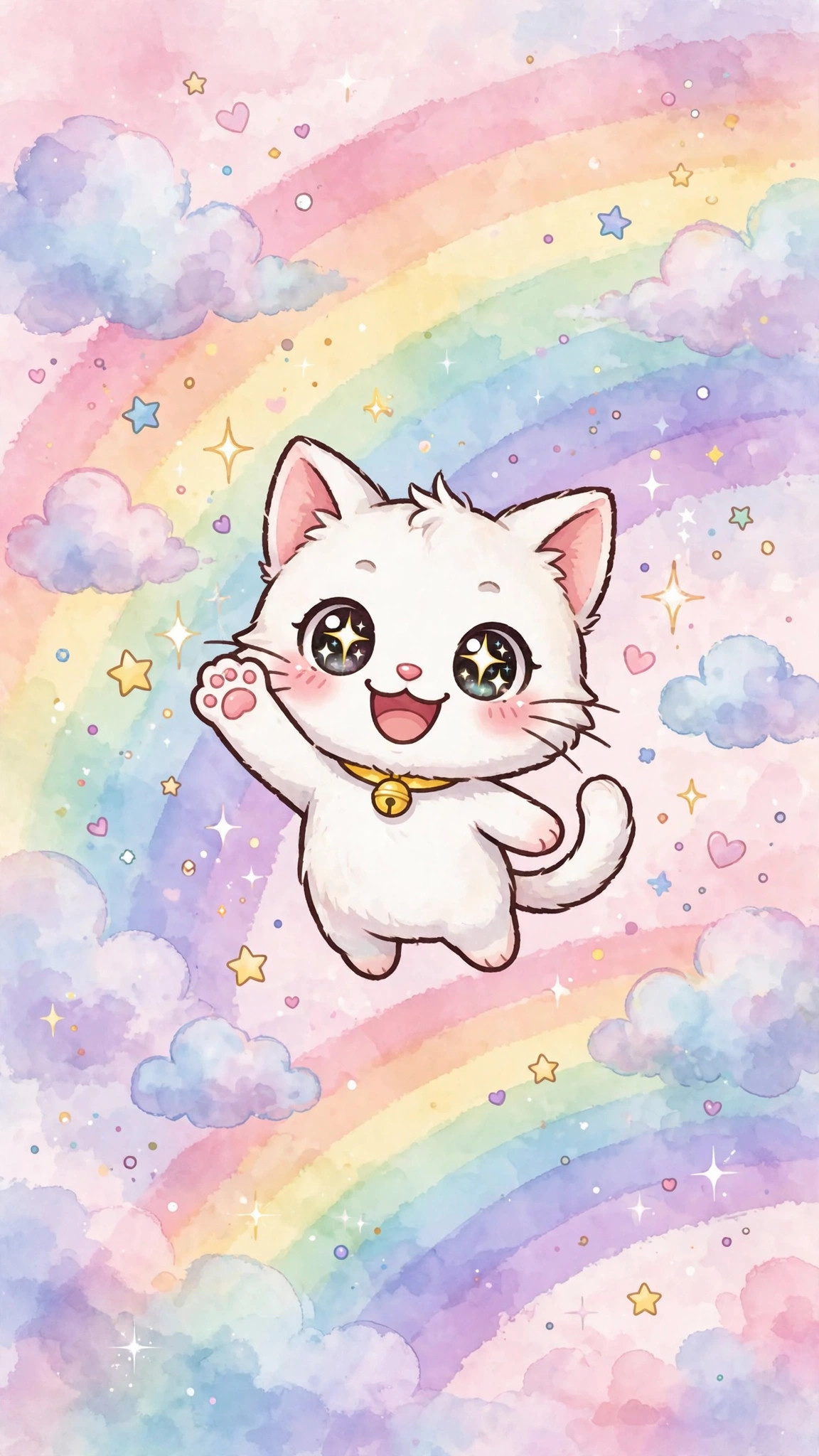 Adorable cat wallpaper