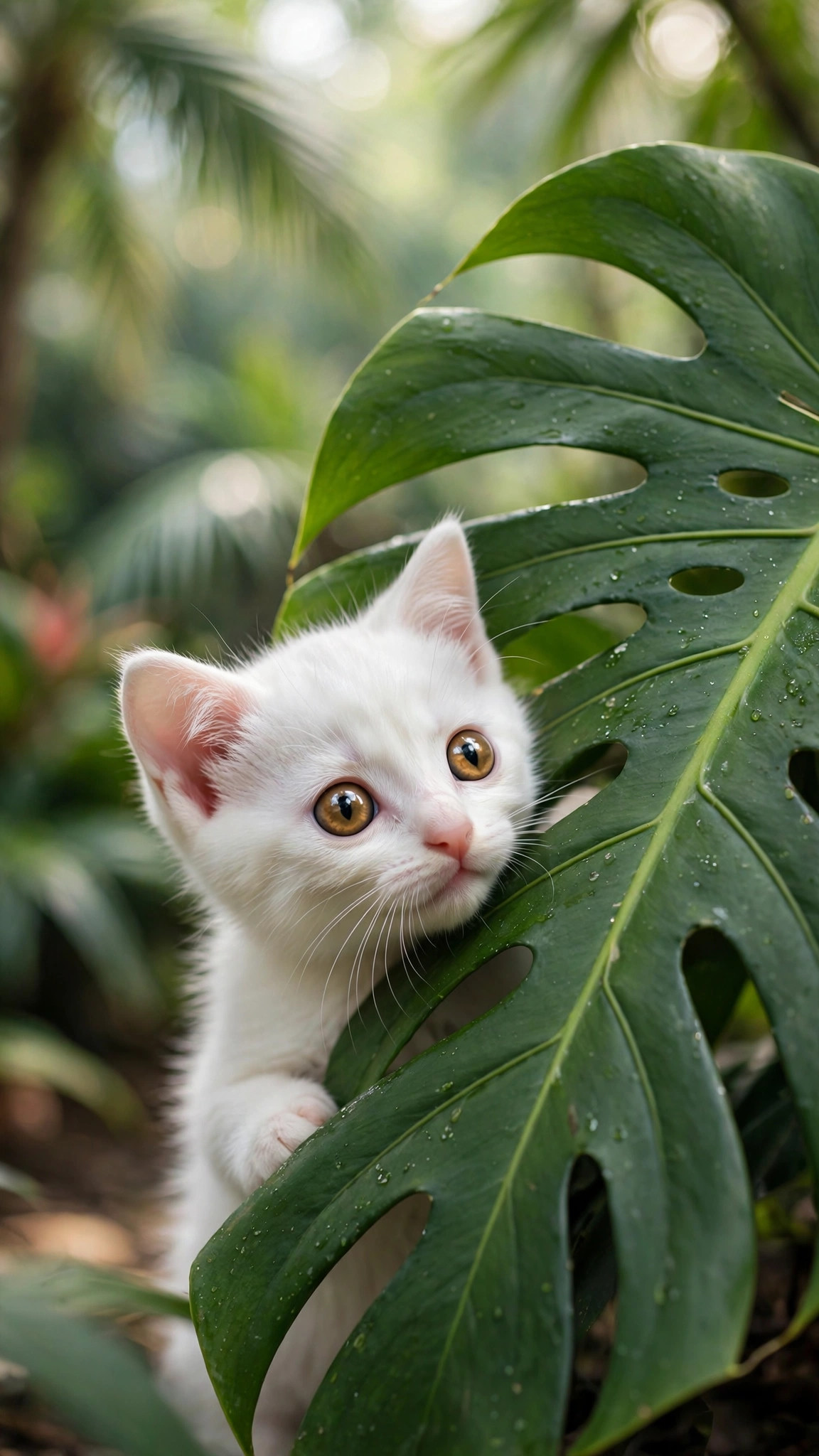 Adorable cat wallpaper