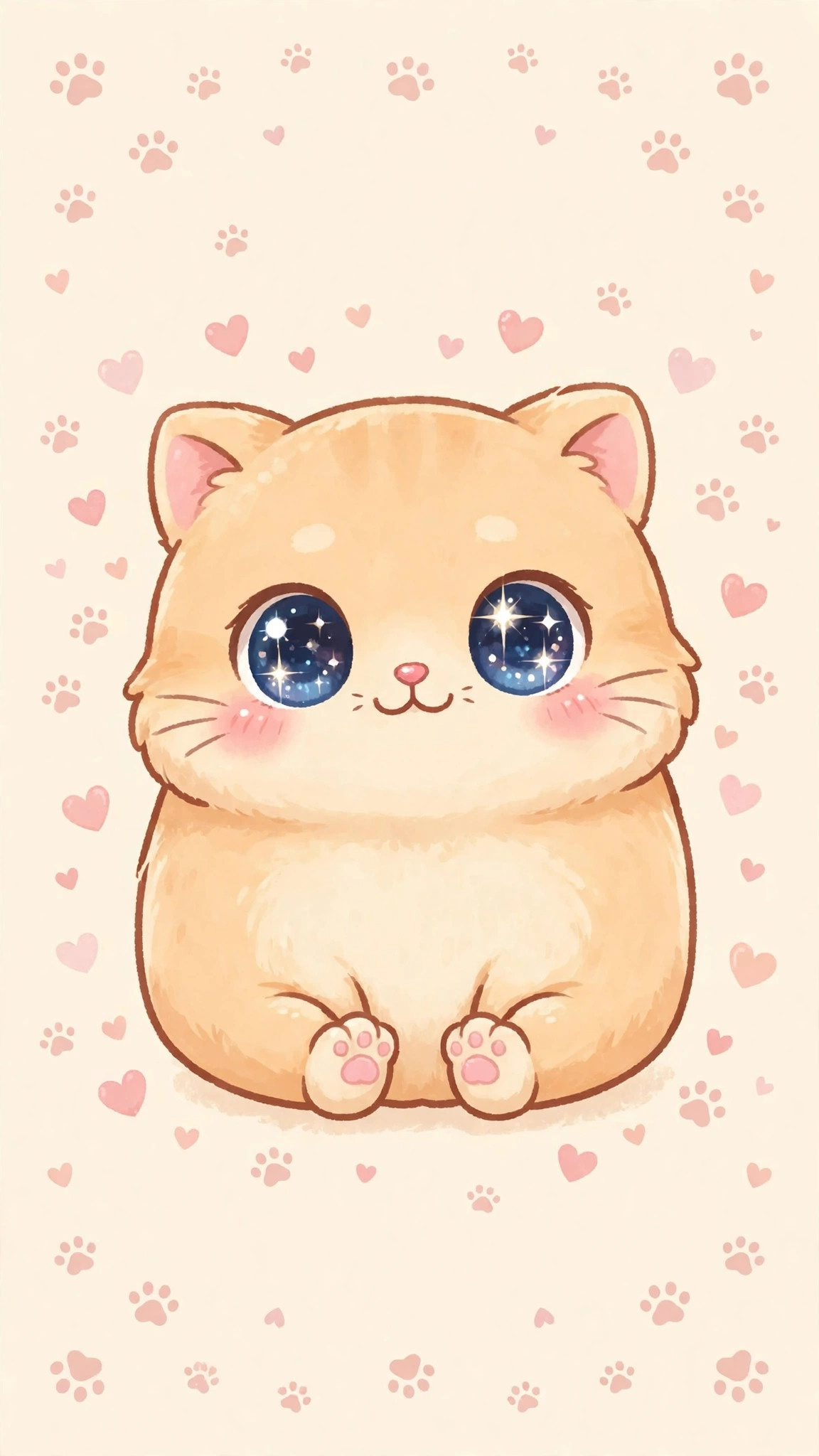 Adorable cat wallpaper