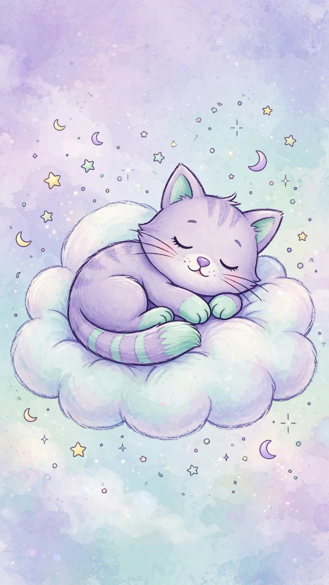 Adorable cat wallpaper
