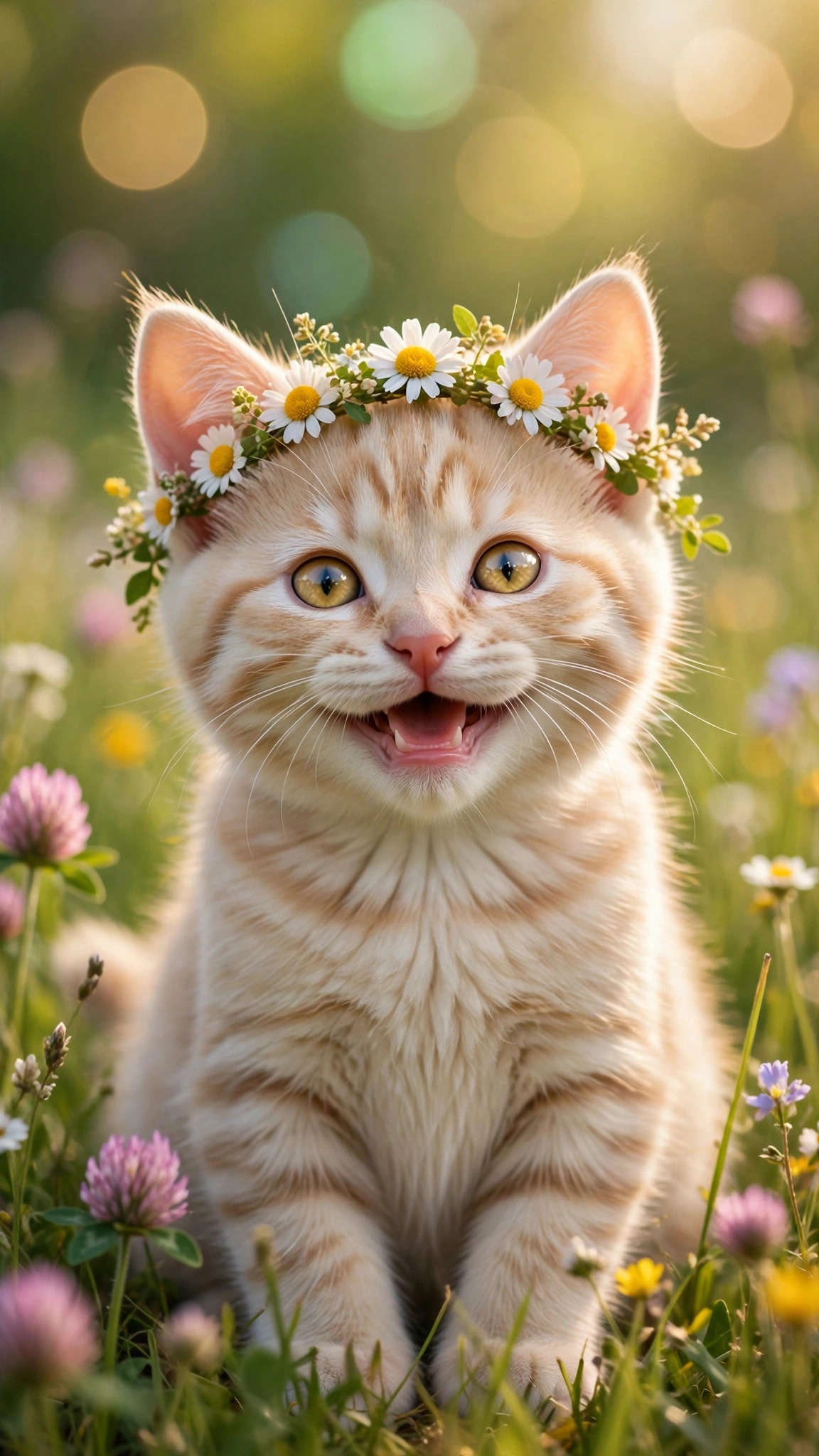 Adorable cat wallpaper