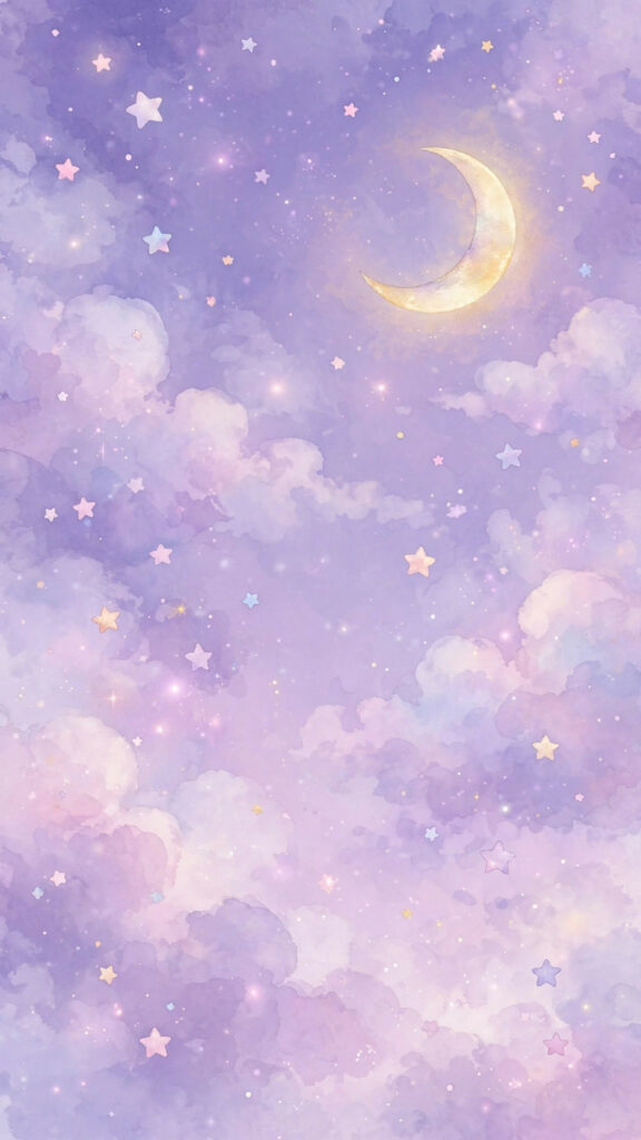 Pastel sunset gradient wallpaper