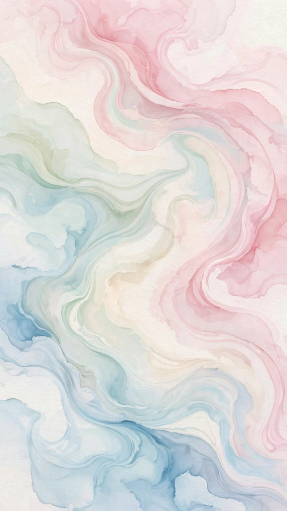 Pastel marble pattern wallpaper