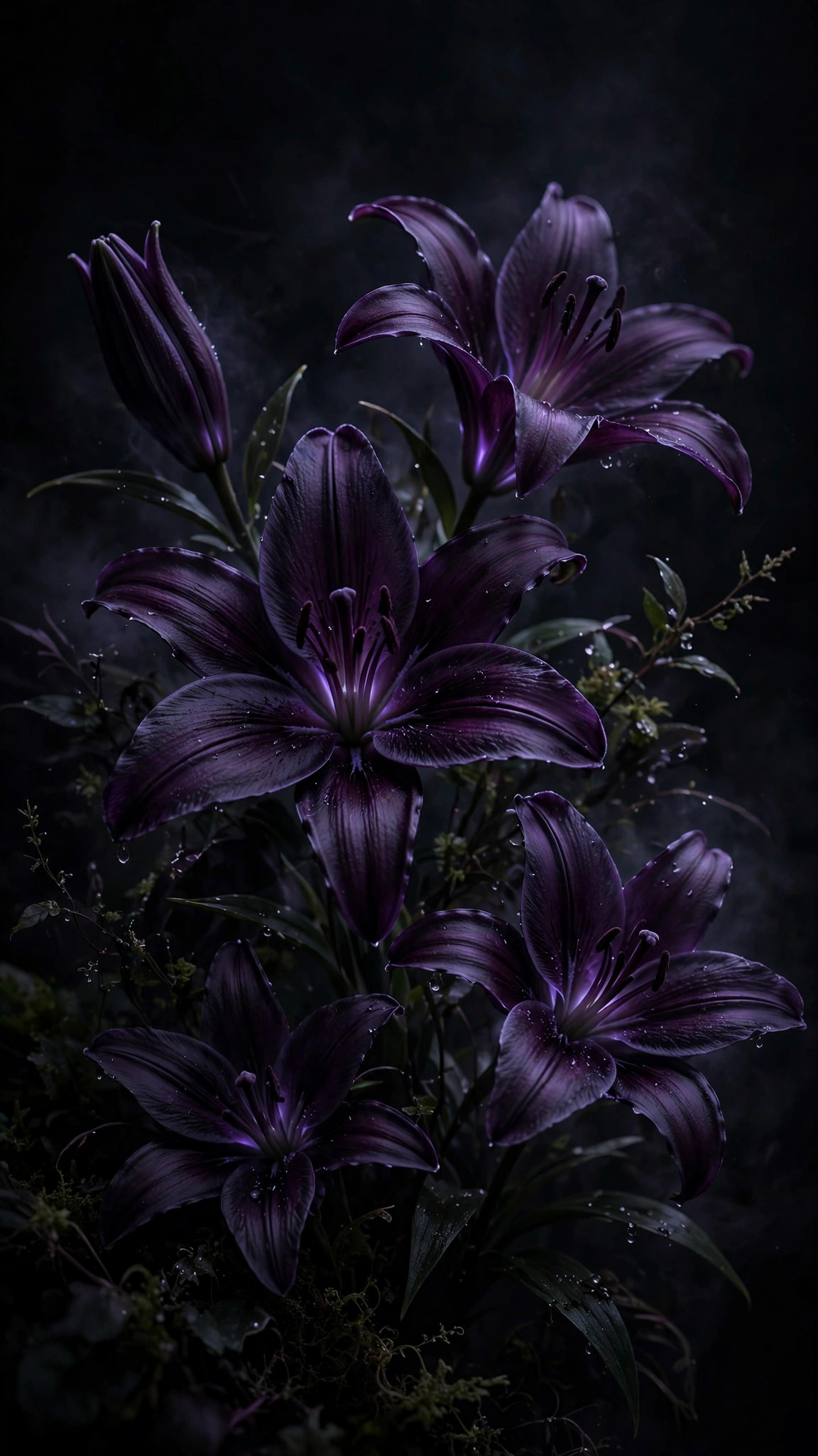 Dark aesthetic phone wallpaper
