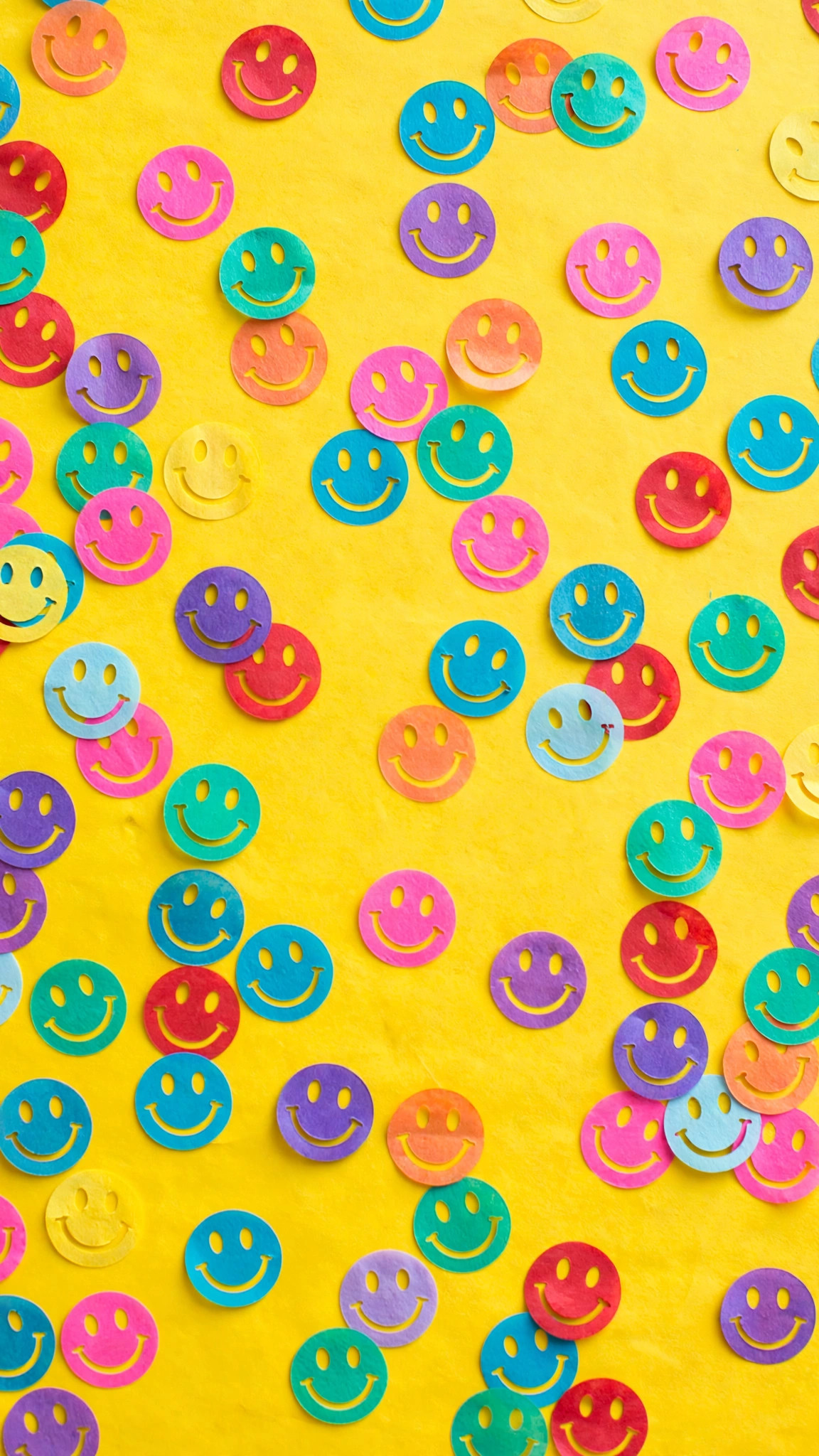 Bright preppy phone wallpaper design