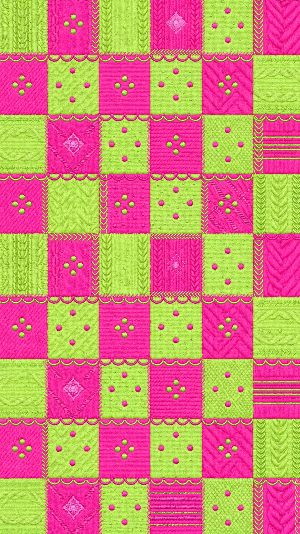 Colorful preppy lock screen wallpaper