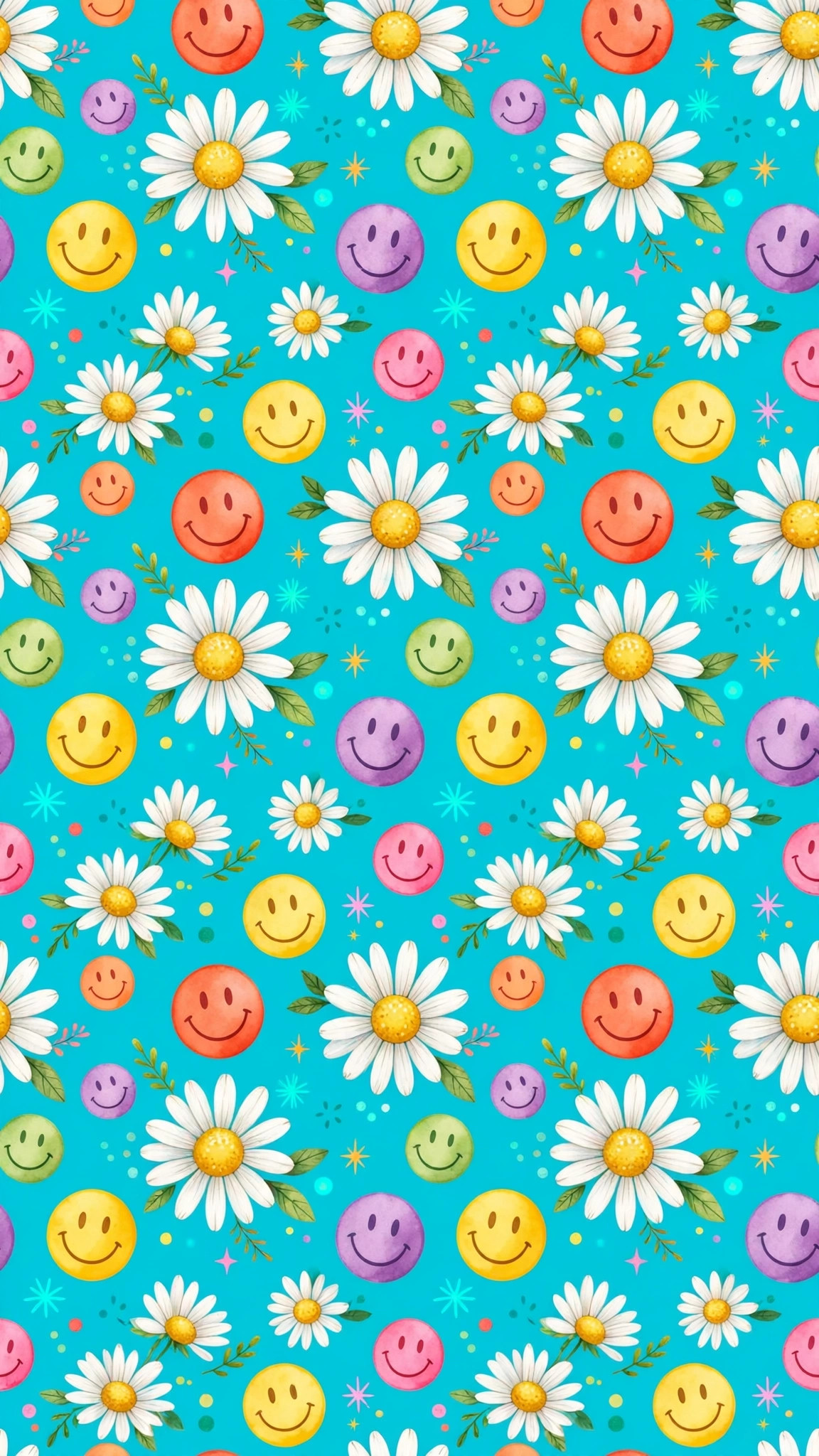 Bold preppy pop art wallpaper