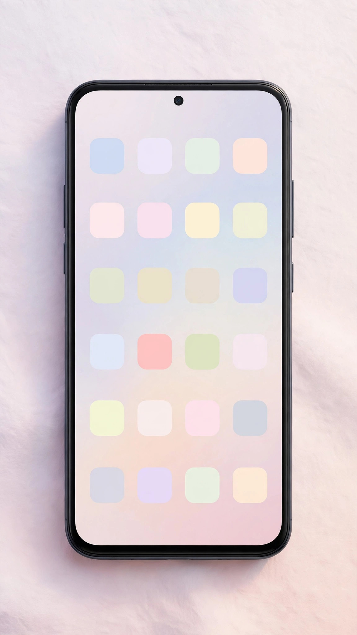 Simple abstract wallpaper that keeps app icons readable