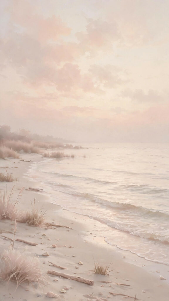 Sunrise surf beach wallpaper